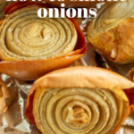 pinterest image for smoked onions