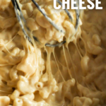 pinterest image for smoked mac and cheese