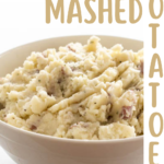 pinterest image for boursin mashed potatoes