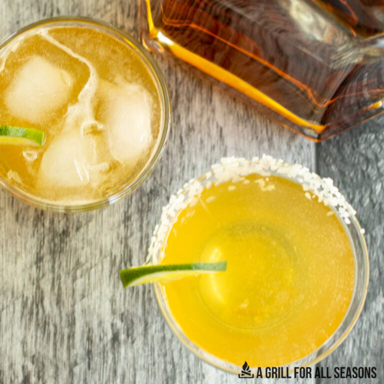 Bourbon Whiskey Margarita Easy Cocktail Recipe