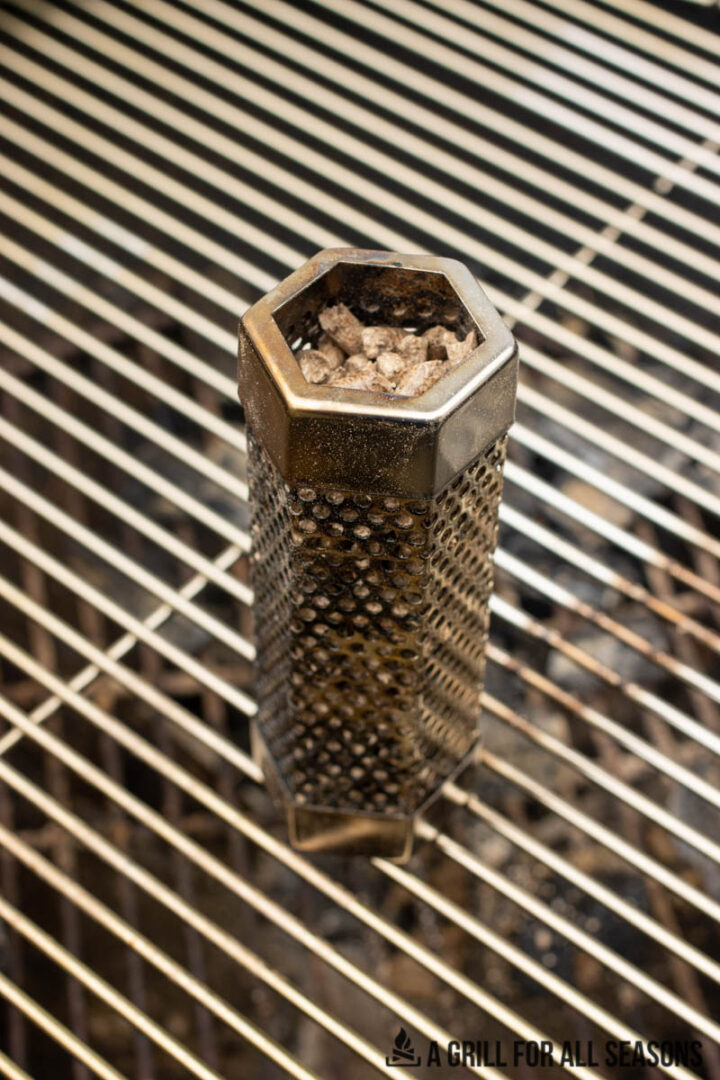 smoker tube on grill