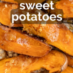 pinterest image for smoked sweet potatoes