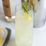 pinterest image for lavender lemonade cocktail