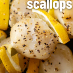 pinterest image for smoked scallops
