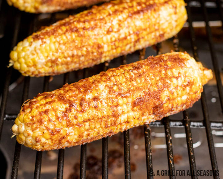 smoked corn on the traeger