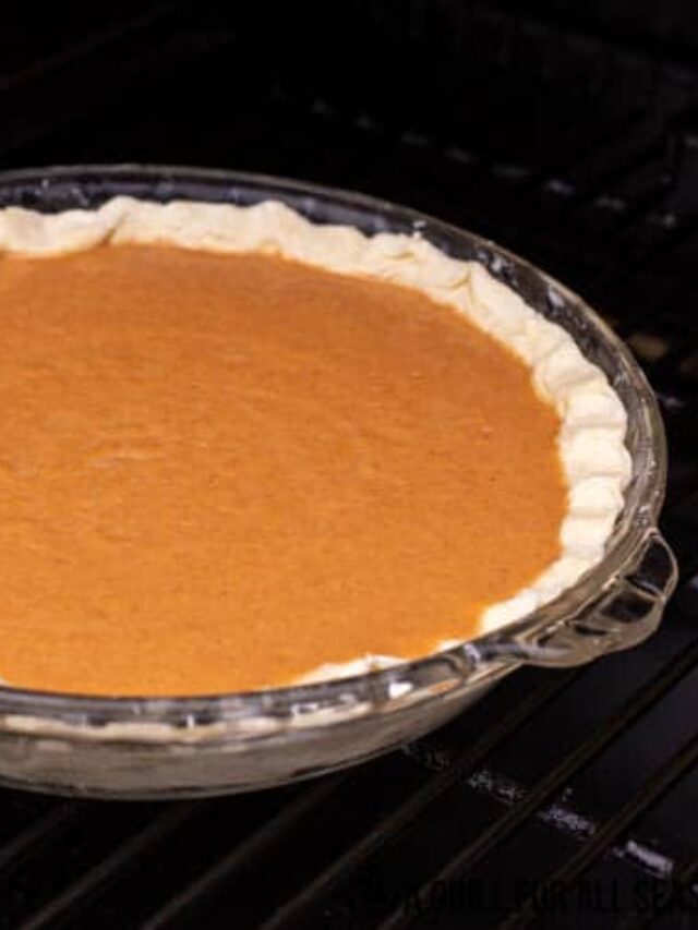 Easy Smoked Pumpkin Pie Recipe