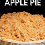 pinterest image for smoked apple pie
