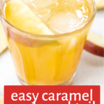 pinterest image for caramel vodka apple cider cocktail (1)
