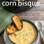 pinterest image for shrimp and corn bisque (1)
