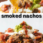 pinterest image for smoked nachos