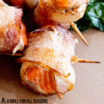 pinterest image for bacon wrapped salmon (1)