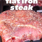 pinterest image for smoked flat iron steak (1)