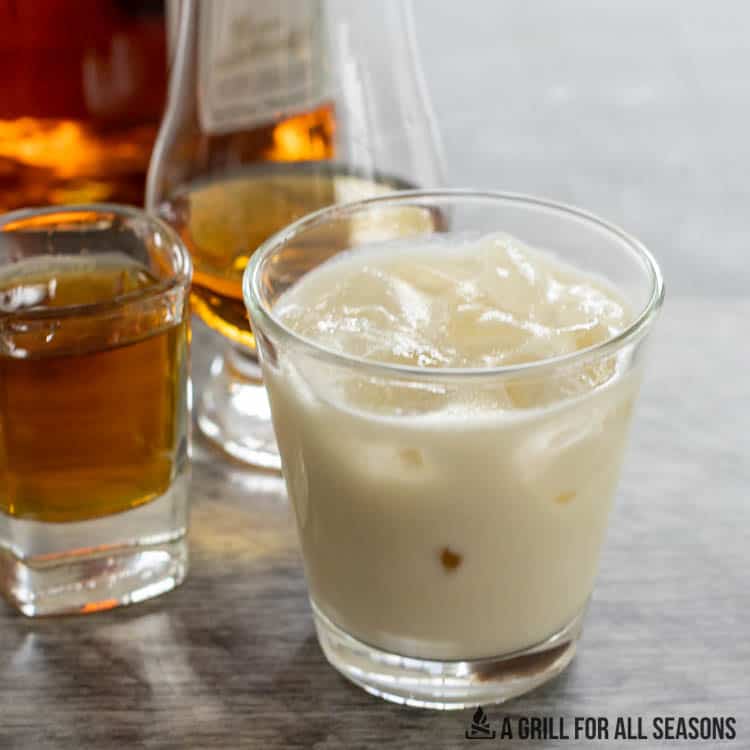 glass of bourbon cream recipe