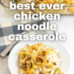 pinterest image for ultimate chicken casserole recipe (1)