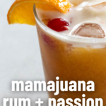 pinterest image for mamajuana cocktail recipe