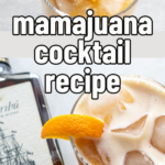 pinterest image for mamajuana cocktail recipe