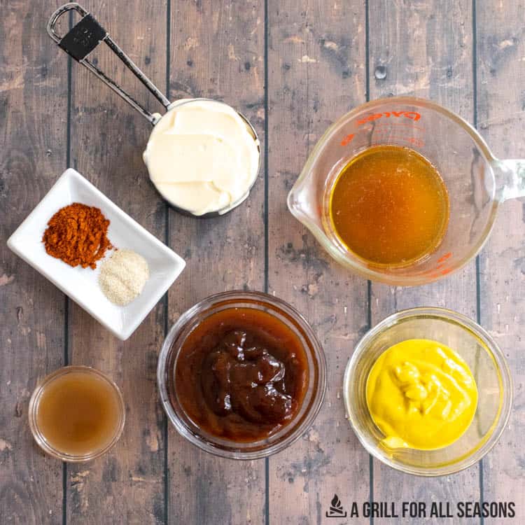 ingredients for chick fil a honey roasted bbq sauce
