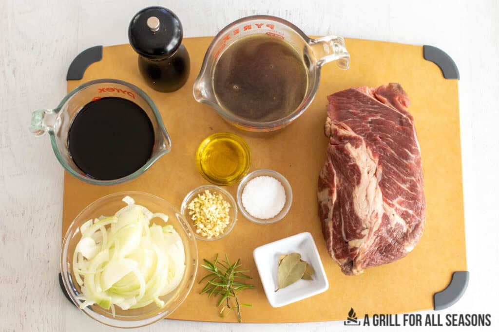 ingredients on cutting board
